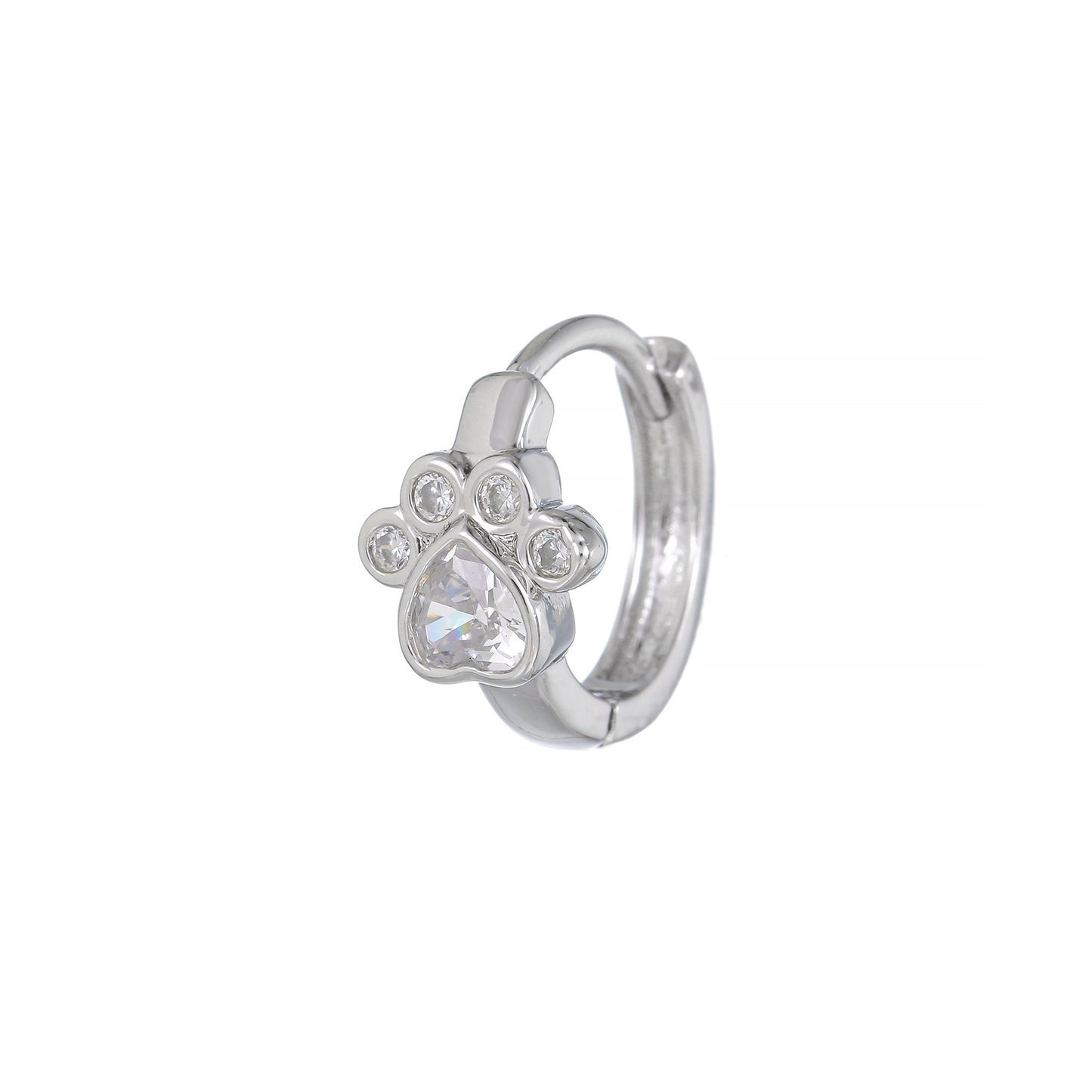 Geometric Micro Inlaid Zircon Clip Cold Ear Buckle