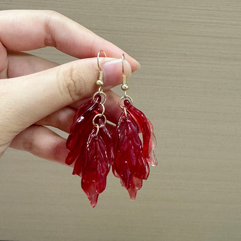 Super Fairy Mori Style Atmosphere Simple Earrings