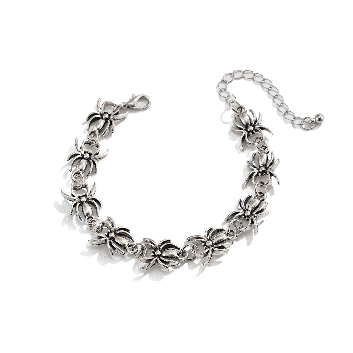 Men's Gothic Style Spider Trendy Hip Hop Niche High Sense Bracelets