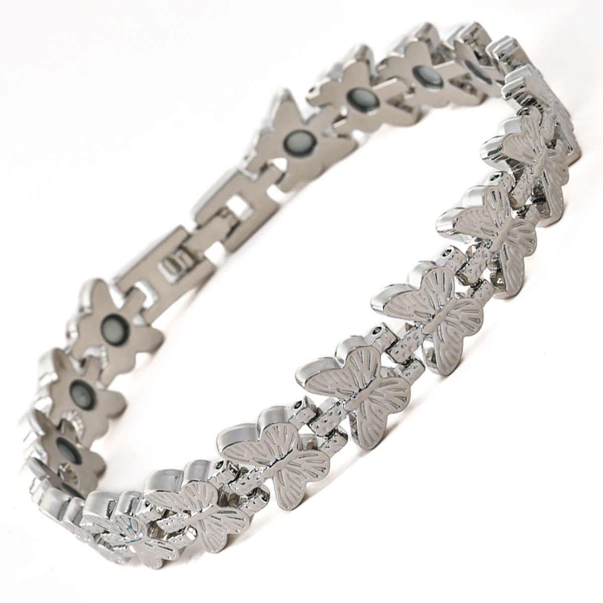 Women's Bronze Magnet Fashion Artistic Retro Detachable Bracelets