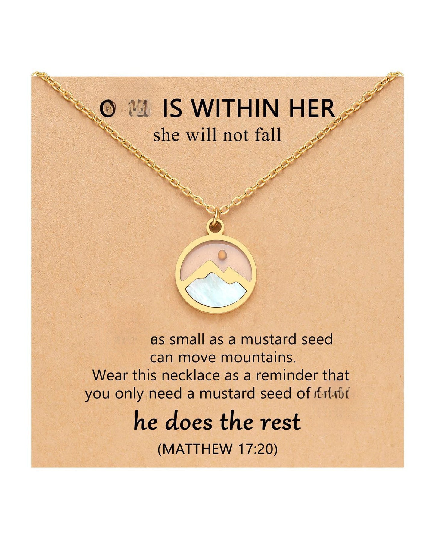Women's & Men's Cabbage Seed Oval Stainless Steel Couple Necklaces