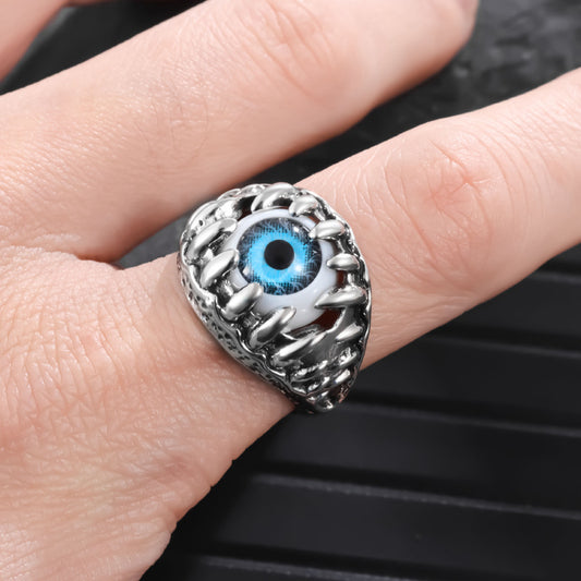 Devil's Eye Hip Hop Wind Evil Rings