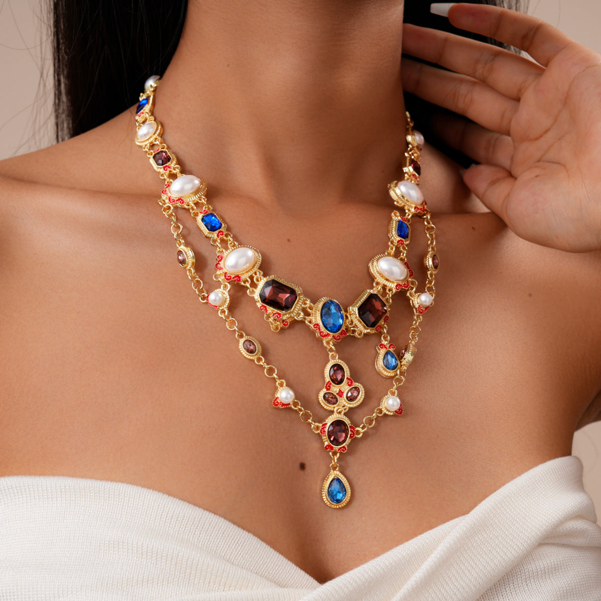 Clavicle Chain Temperament Trend Retro Easy Necklaces
