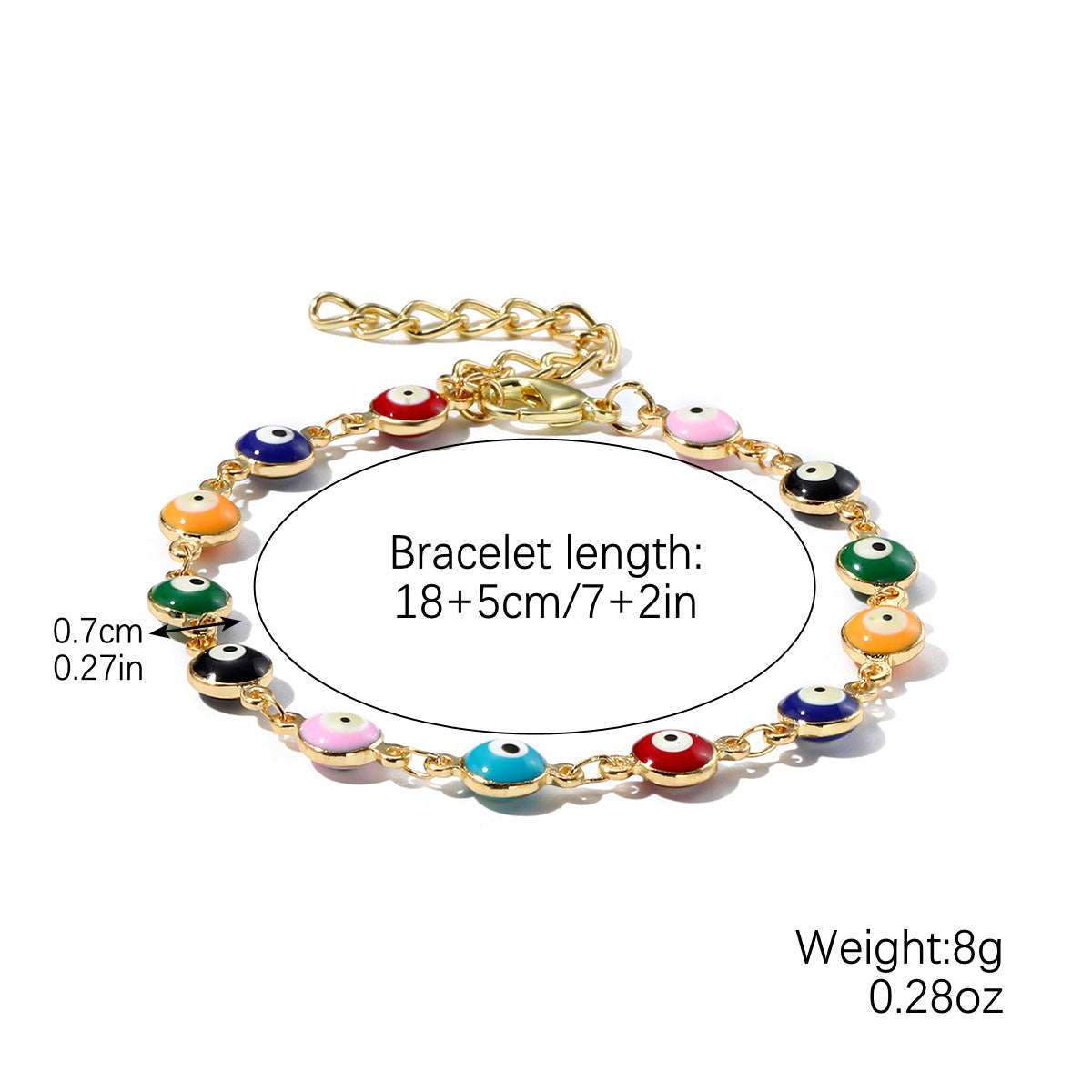 Women's Color Zirconium Jewelry Crystal Zircon Exquisite Bracelets