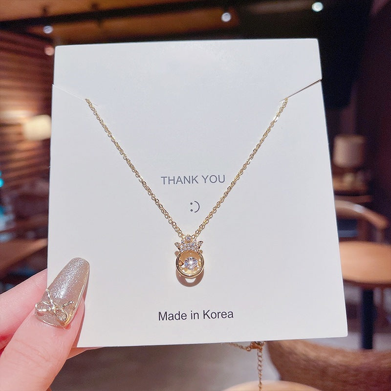 Women's Summer Fashion Heart For Design Simple Light Luxury Cold Style Necklaces