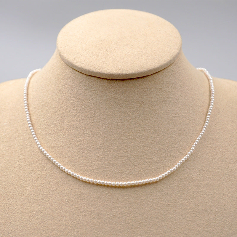 Chain Perfect Circle Imitation Beaded To Necklaces