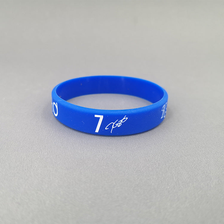 Basketball Kobe James Curry Sports Wristband Custom Luminous Bracelets