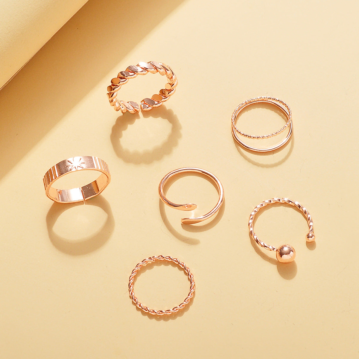 Women's Butterfly Open More Than Knuckle Sets Of Ring