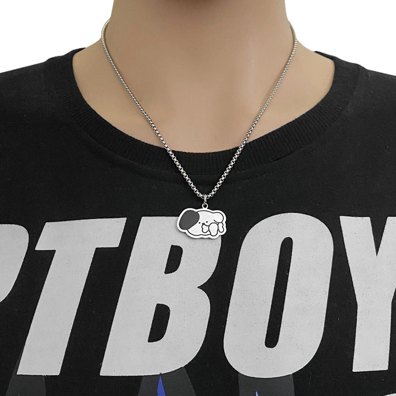 Kitten Puppy Cute Trendy Couple Girlfriends Pendants