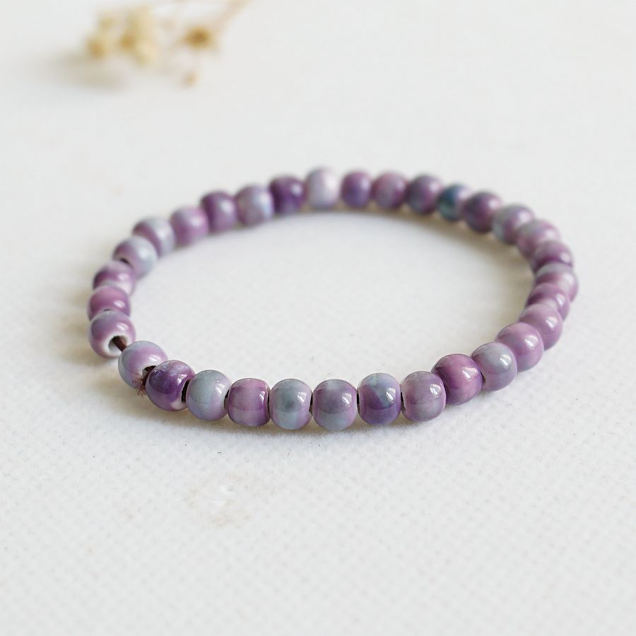 Idyllic Sweet Gradient Color Beaded Hand Bracelets