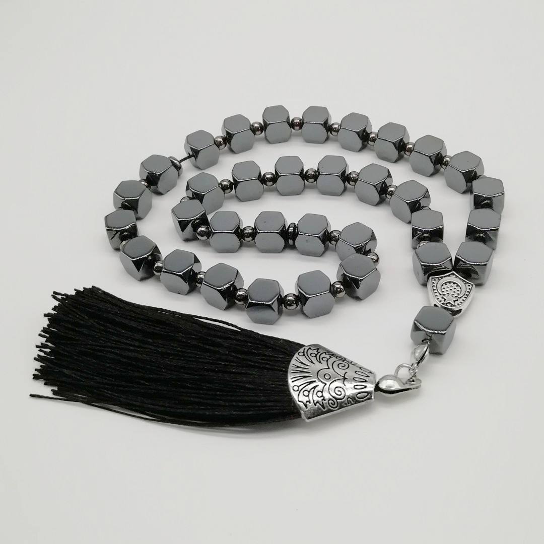 Haematite Moose Beads Prayer Pilgrimage Arabic Bracelets