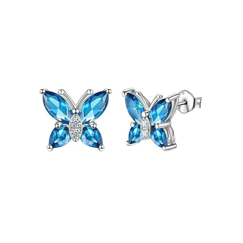Elegant Ear Twin Animal Clavicle Chain Jewelry Set