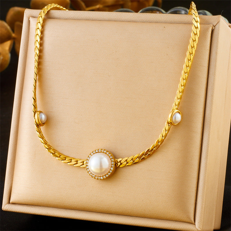 Clavicle Chain Simple Temperament Entry Lux Pendants
