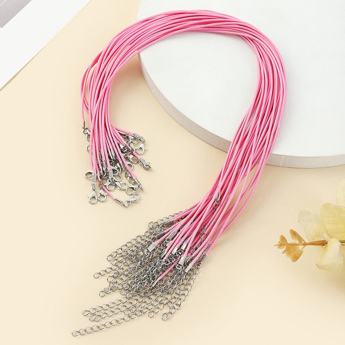 Line Leather String Colors Single Rope Pendants