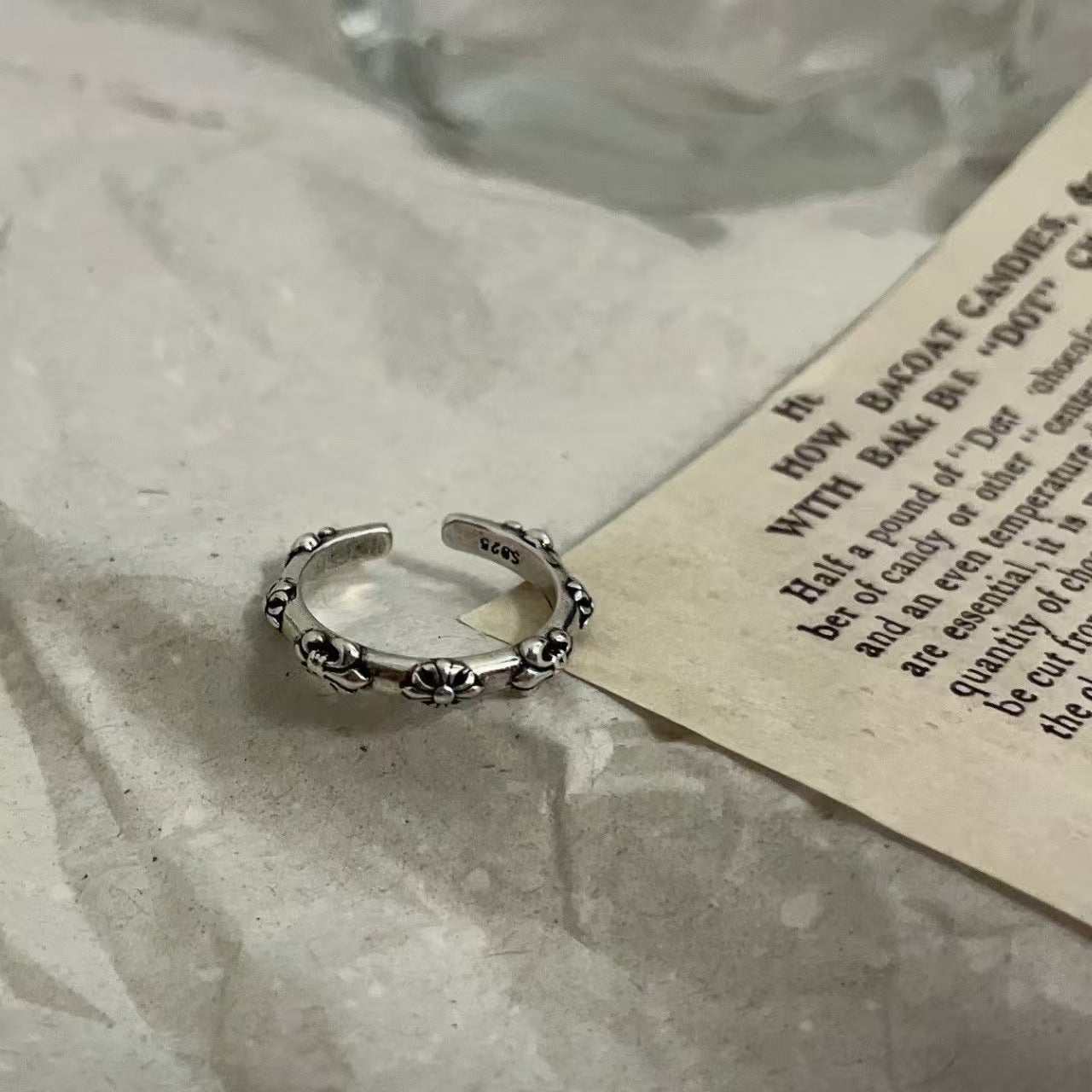Open Female Design Simple Stylish Personality Rings