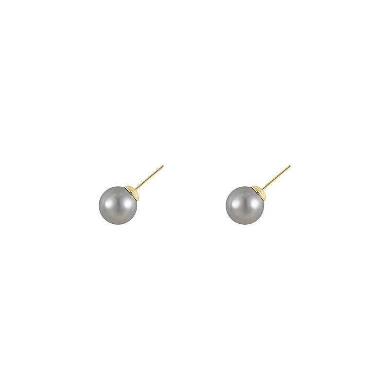 Women's Niche Retro Affordable Luxury Large Pearl Earrings