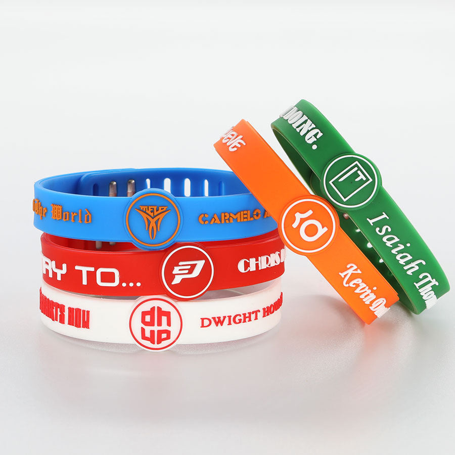 Basketball Adjustable Size Sports Silicone Wristband Star Kobe James Bracelets