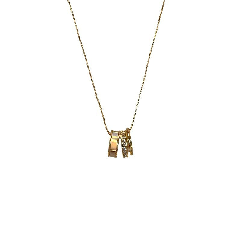 Fritillary Small Waist Female Summer Light Luxury Minority Necklaces