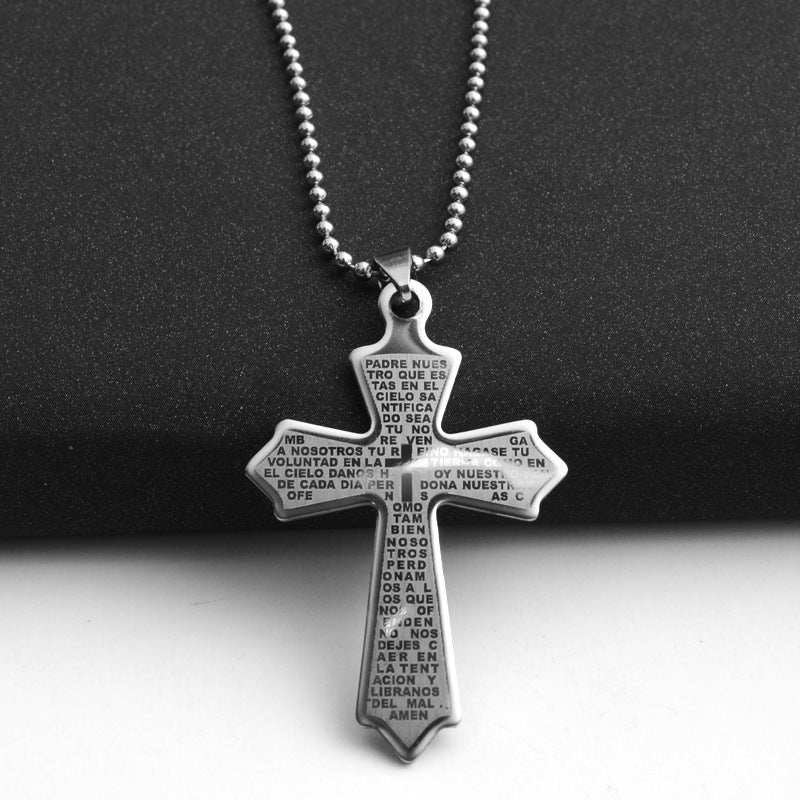Men's Stainless Korean Style Long Fashion Sweater Pendants