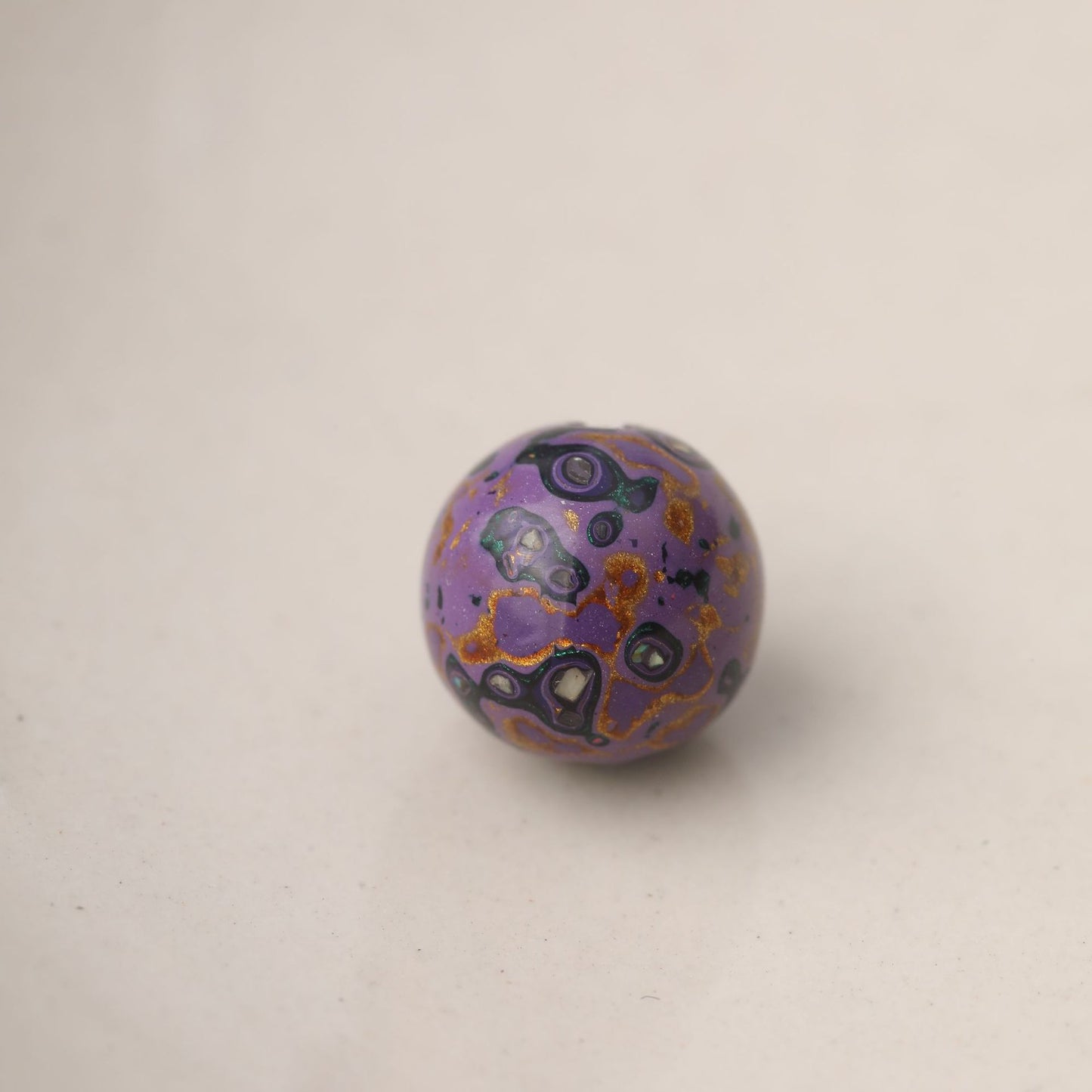 Paint Large Beads Inlaid Screw Scattered Single Bracelet
