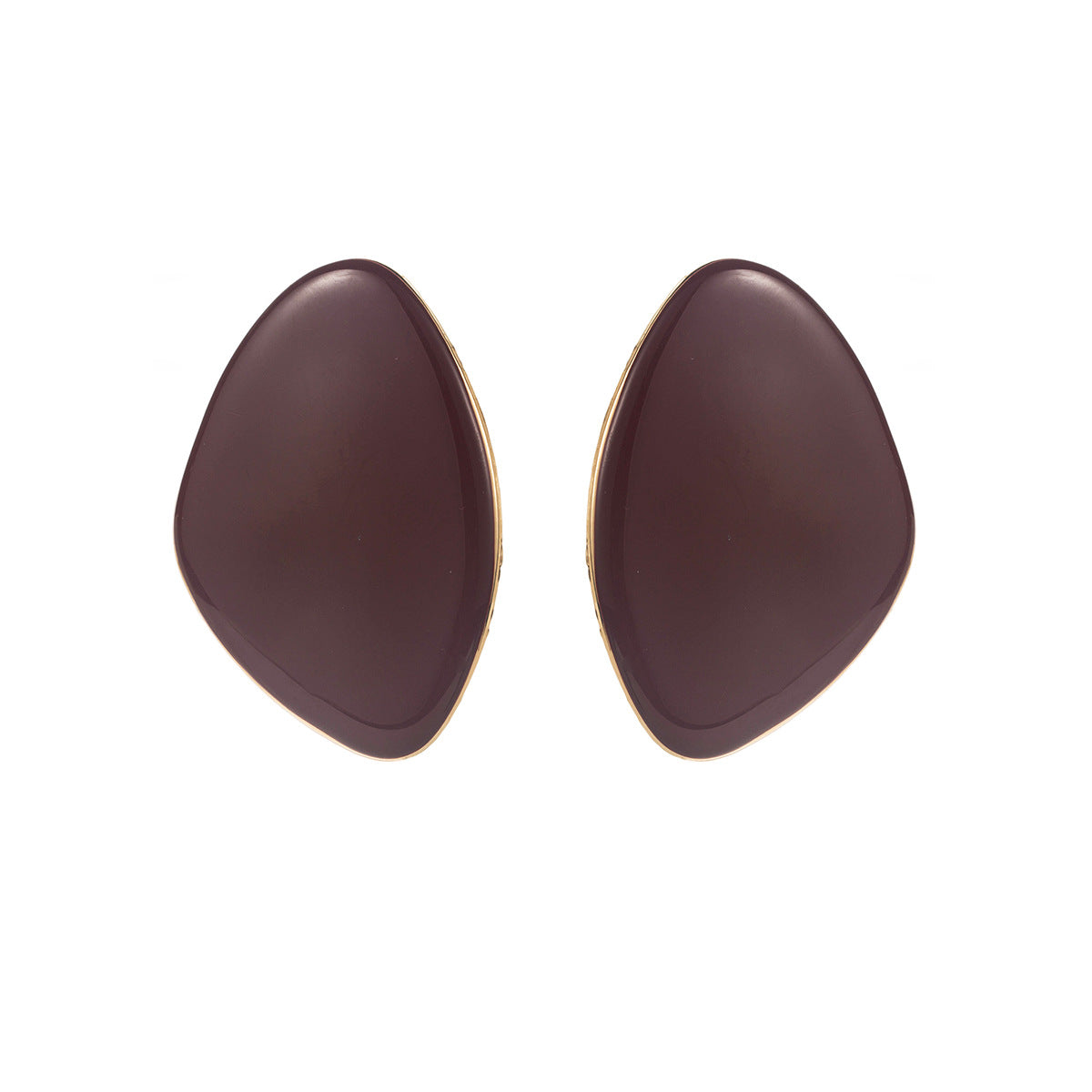 High Profile Retro Elegant Metal Geometry Ear Simple Personality Drop Earrings