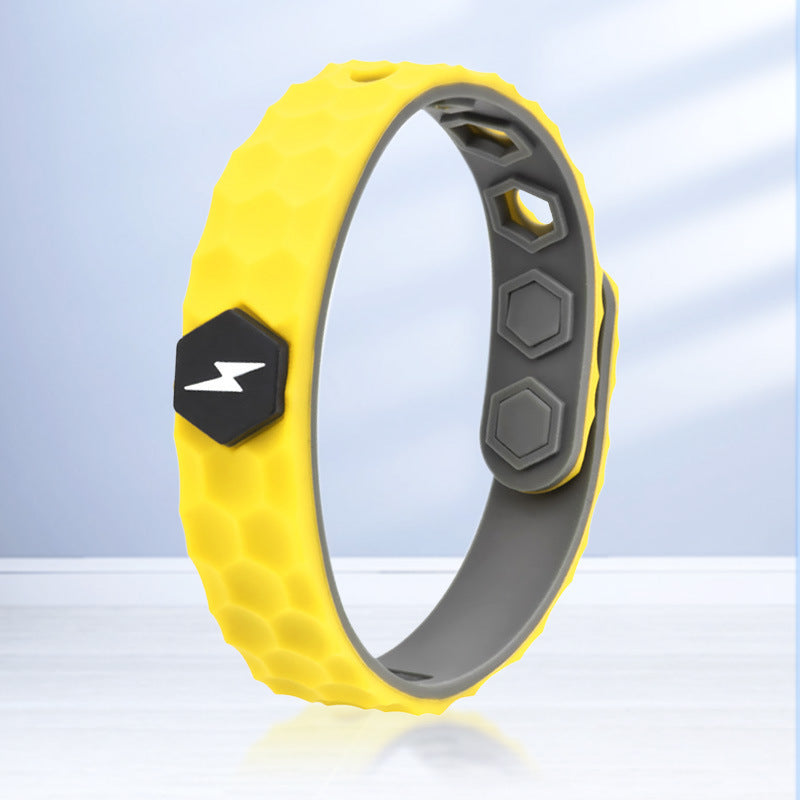 Women's & Men's Silicone Anion Outdoor Sports Balance Energy Bracelets