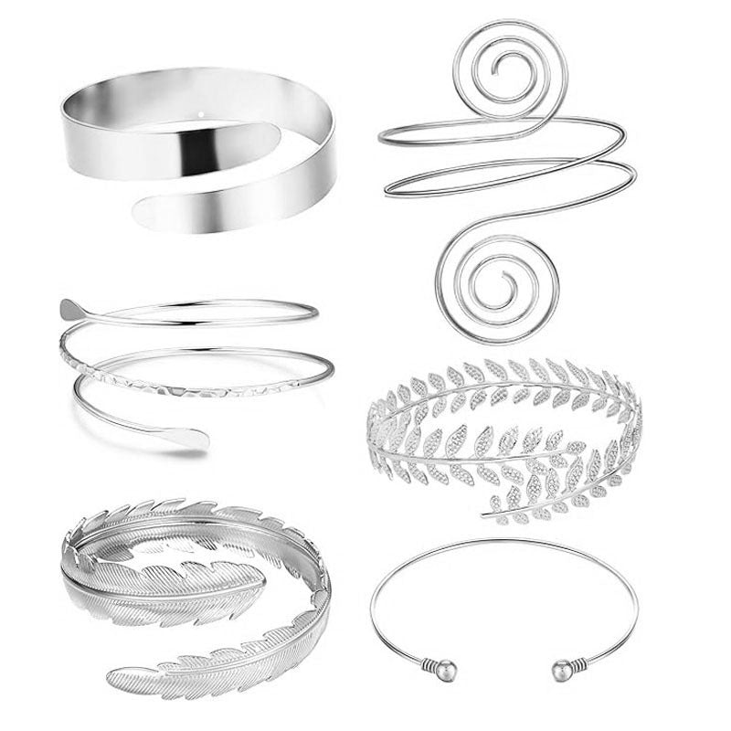 Graceful Fashion Leaf Beautiful Flowers Armband Bracelets