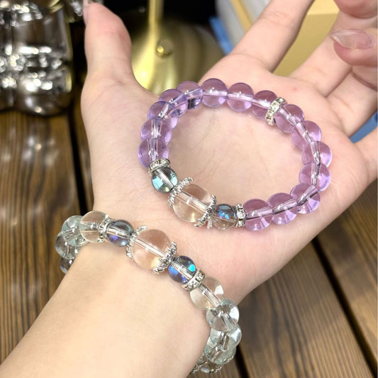Lotus Lucky Beads Design Sense Ancient Bracelet