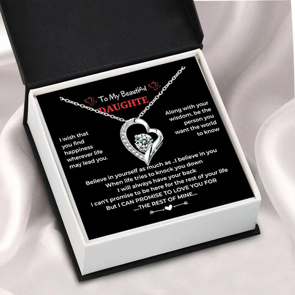 Women's Fashion Simple Rhinestone Design Gift Zircon Pendants