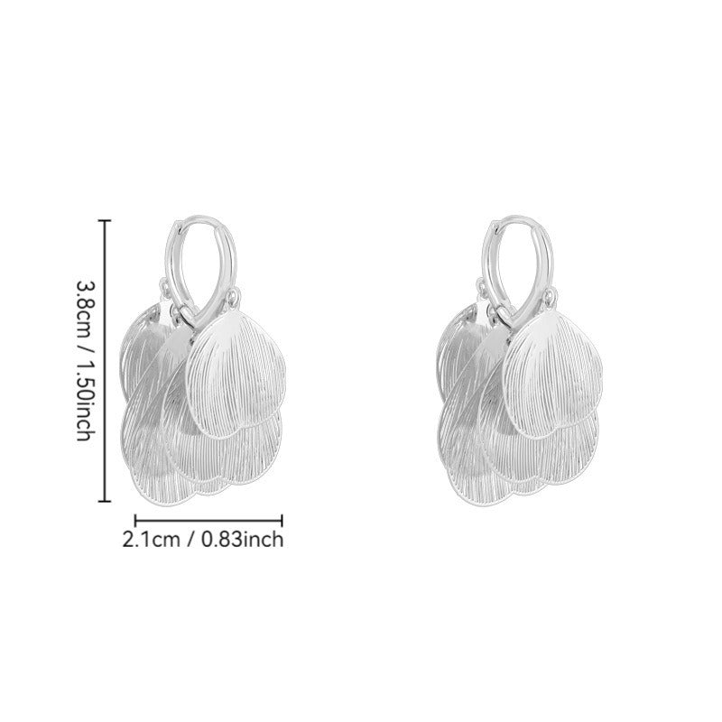 Ear Clip Graceful Fashionable Simple Personality Unique Stud Earrings