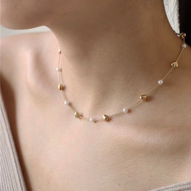 Pearl Female Light Luxury Temperament High-grade Necklaces