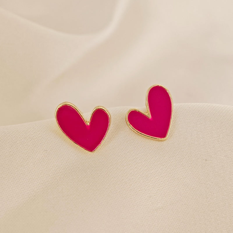 Special Offer Elegant Heart Niche Design Earrings