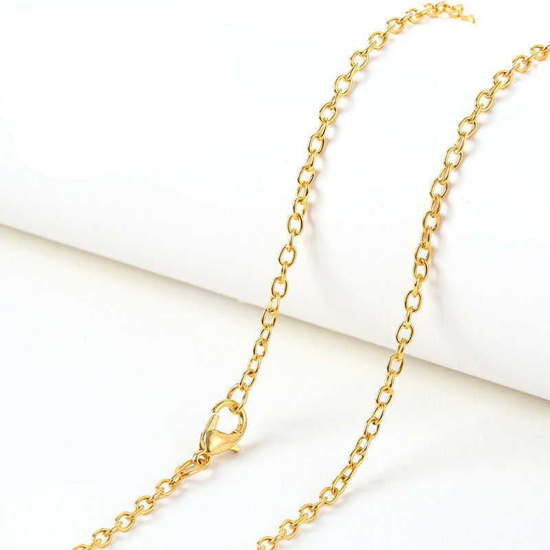 Women's & Men's Cross Chain For Korean Trinkets White Necklaces