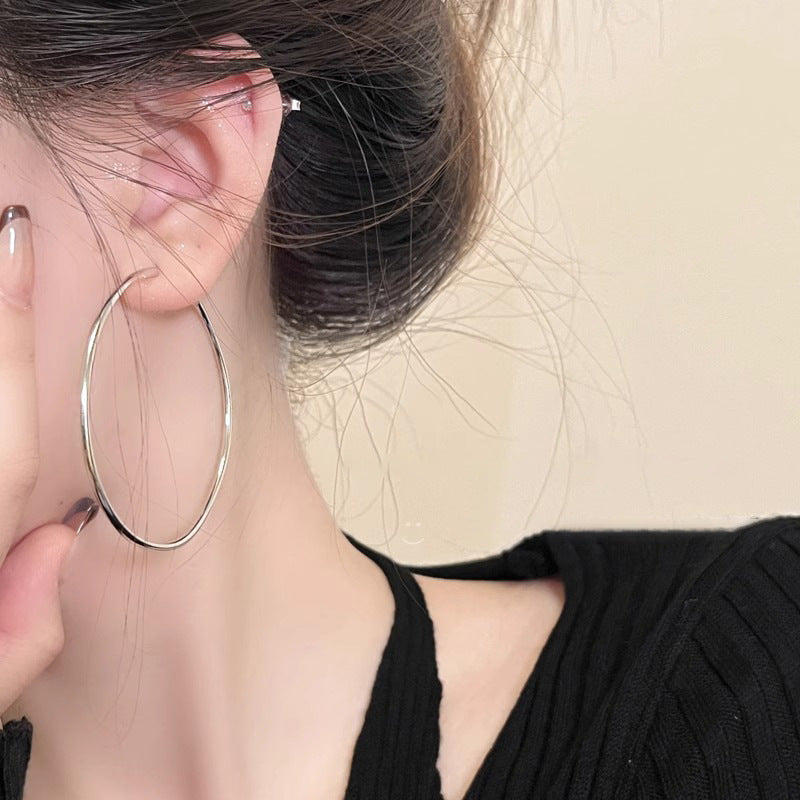 Women's Simple High-grade Exaggerated Ear Cold Style Earrings