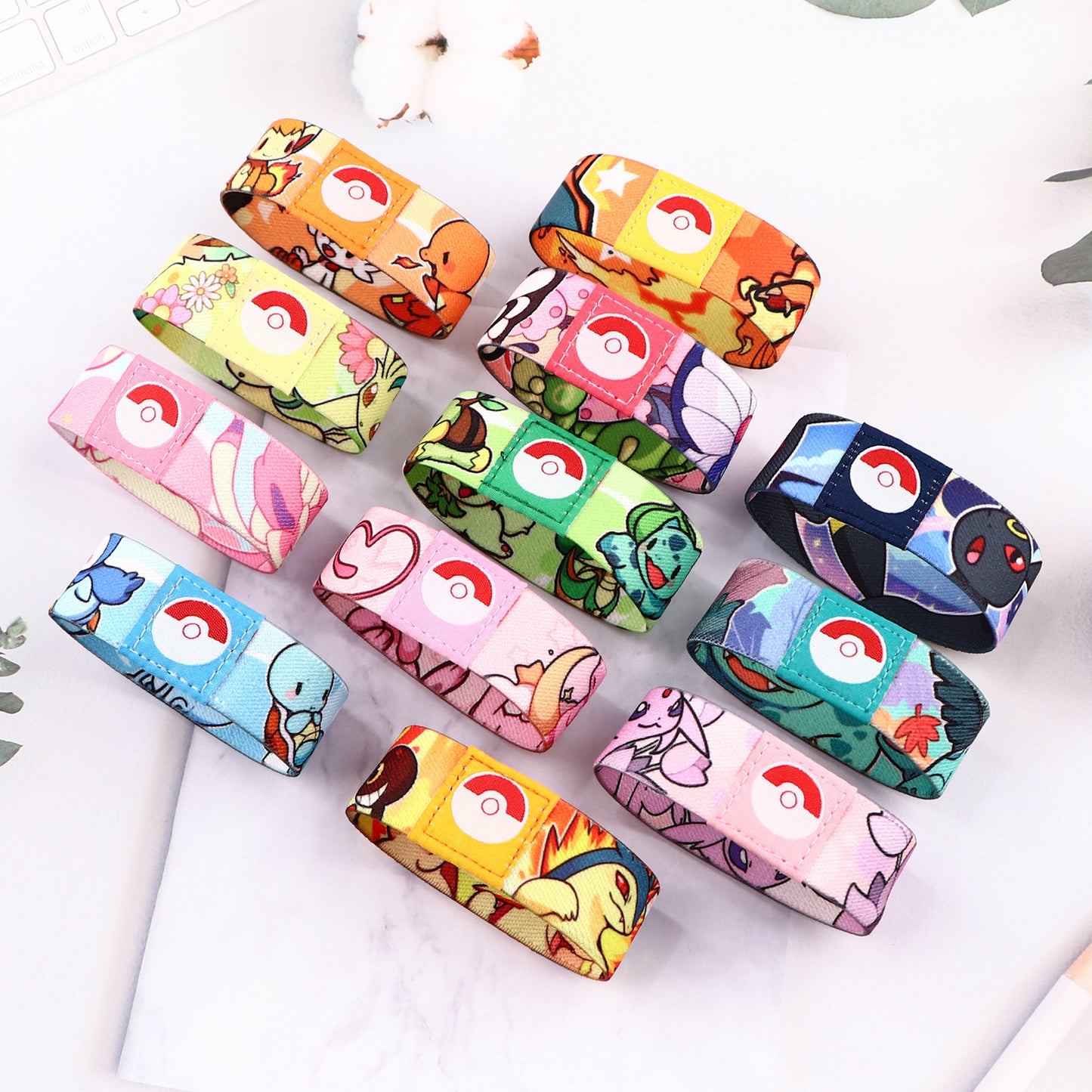 Elf Animated Stretch Wristband Wrist Strap Athletic Thermal Bracelet