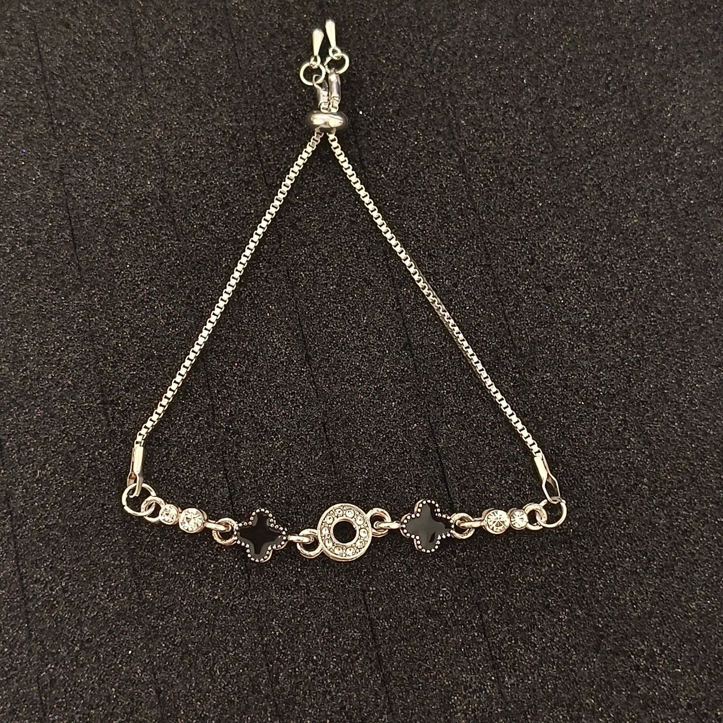 Beautiful Light Luxury High-grade Full Diamond Flash Trendy Temperamental Minority Bracelets