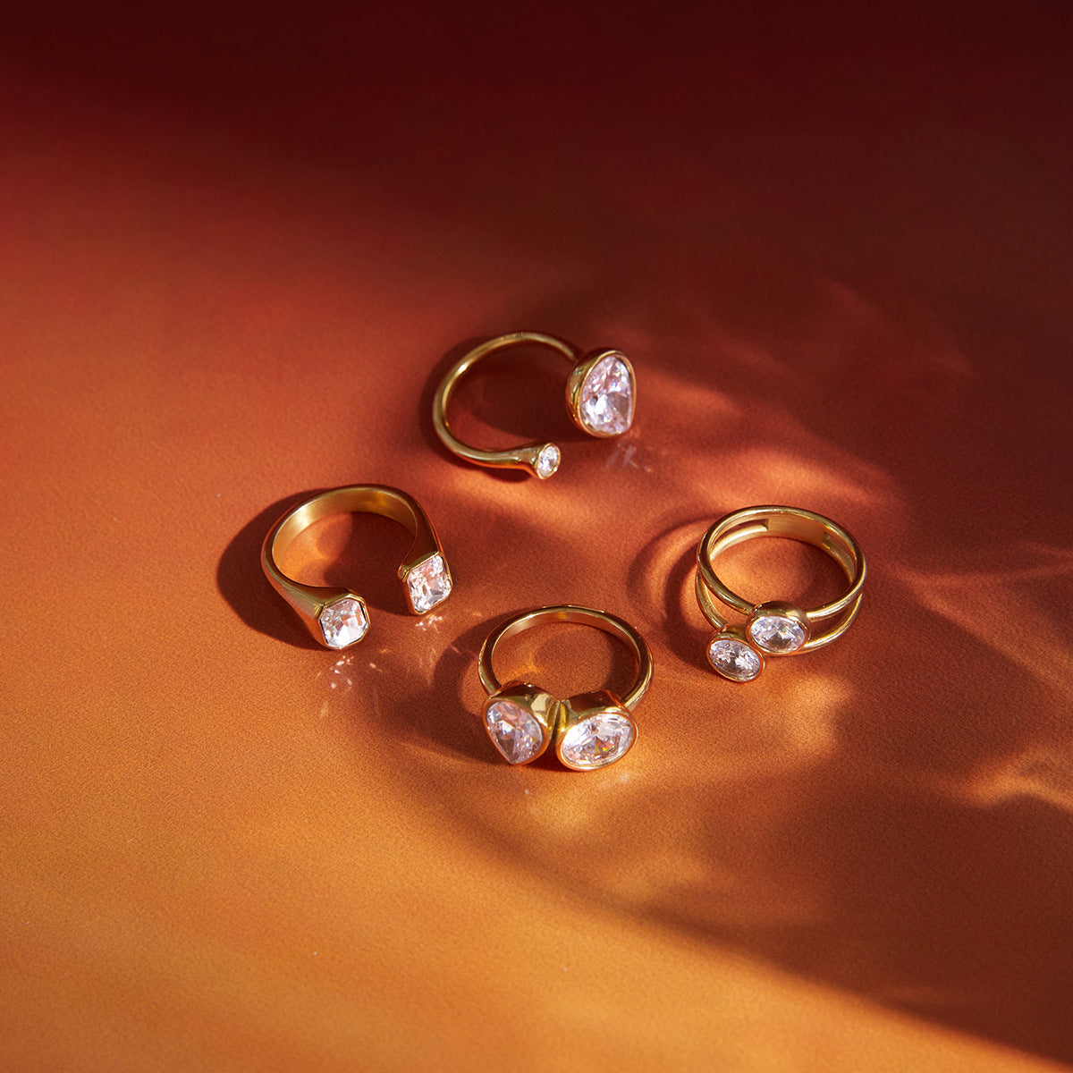 Titanium Steel No Fading Niche High Ring