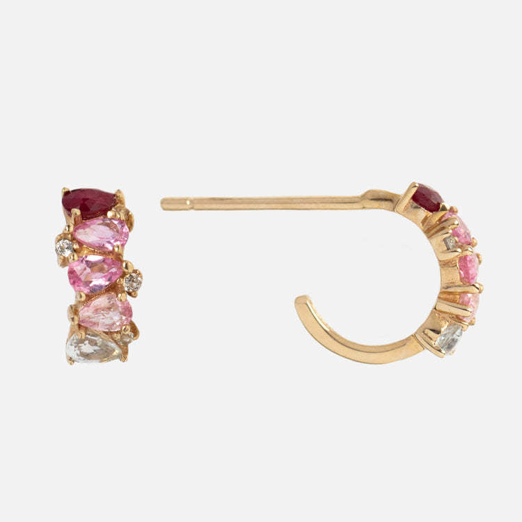 Gradient Twee Birthstone Birthstones Mother's Day Earrings