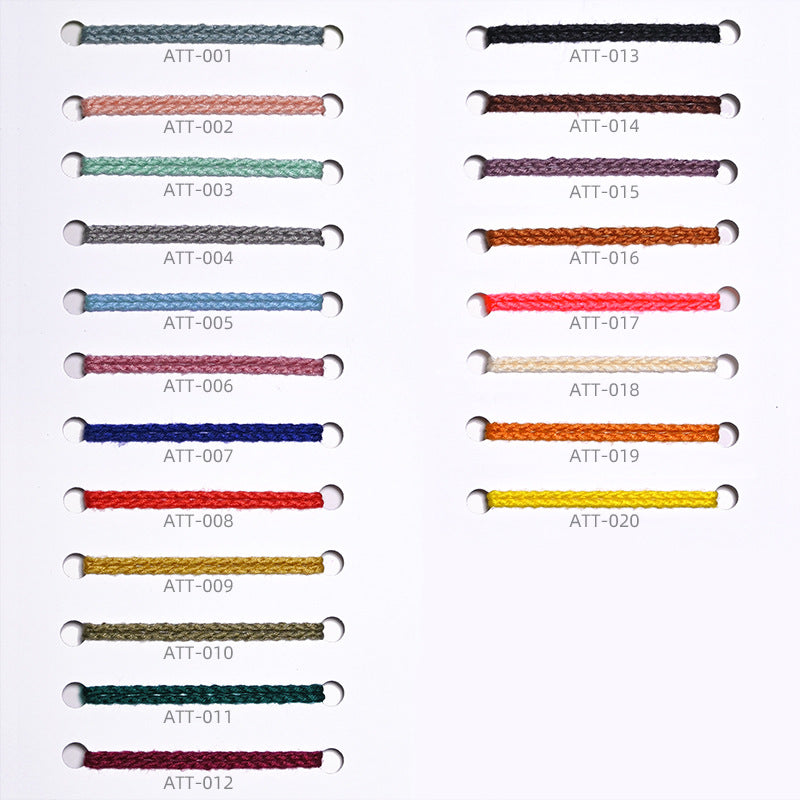 Women's String Hand Woven Rope Monochrome Optional Simple Bracelet