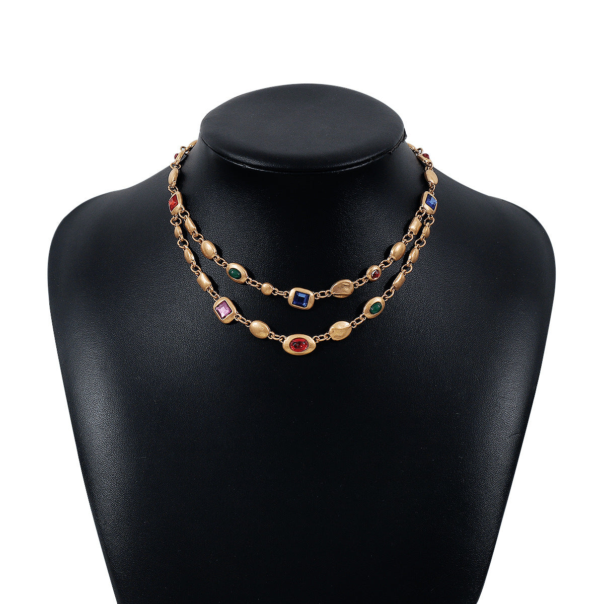 Ethnic Style Diamond Light Luxury Delicate Sense Necklace