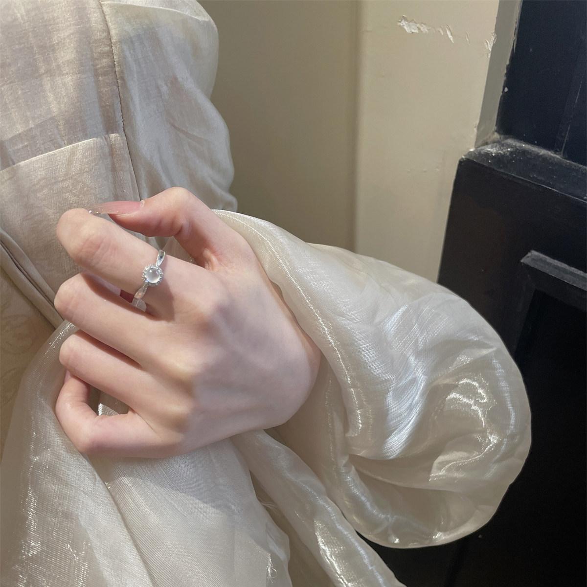 Light Luxury Minority Design Fairy Index Finger Ring