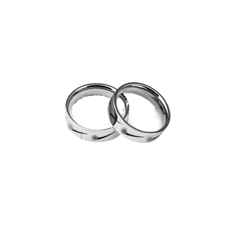 Trendy Hook Hip Hop Stainless Cool Earth Rings