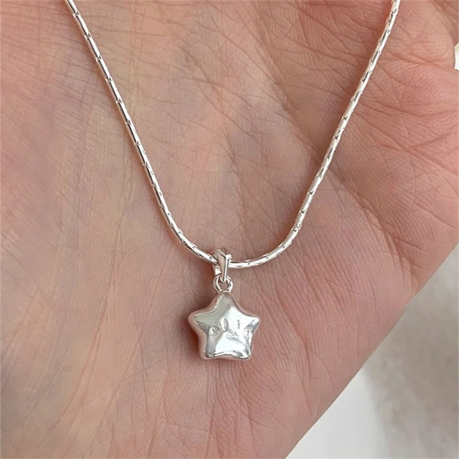 Women's Sier Light Luxury High-grade Design Clavicle Necklaces