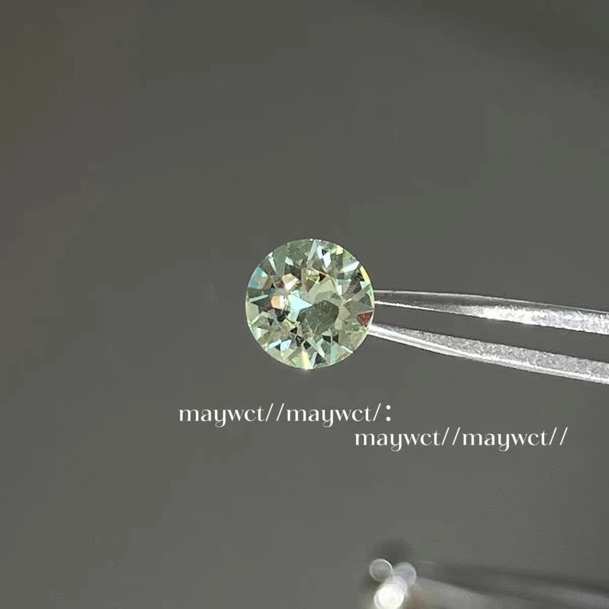 Round Diamond Titanium Steel Screw Ear Stud Earrings