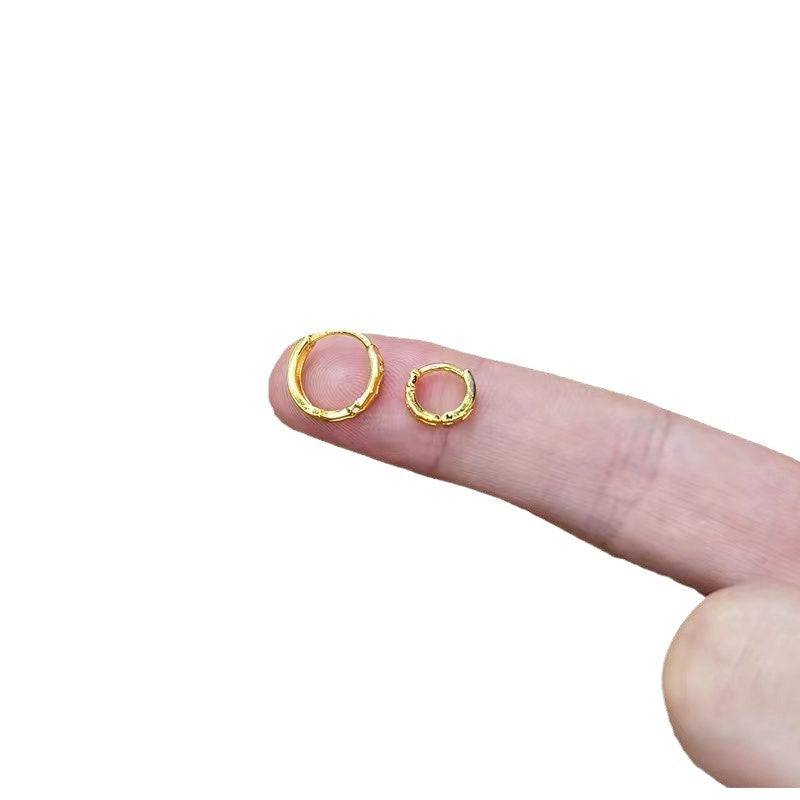 High-grade Round Eardrops Trendy Ear Clips Rings