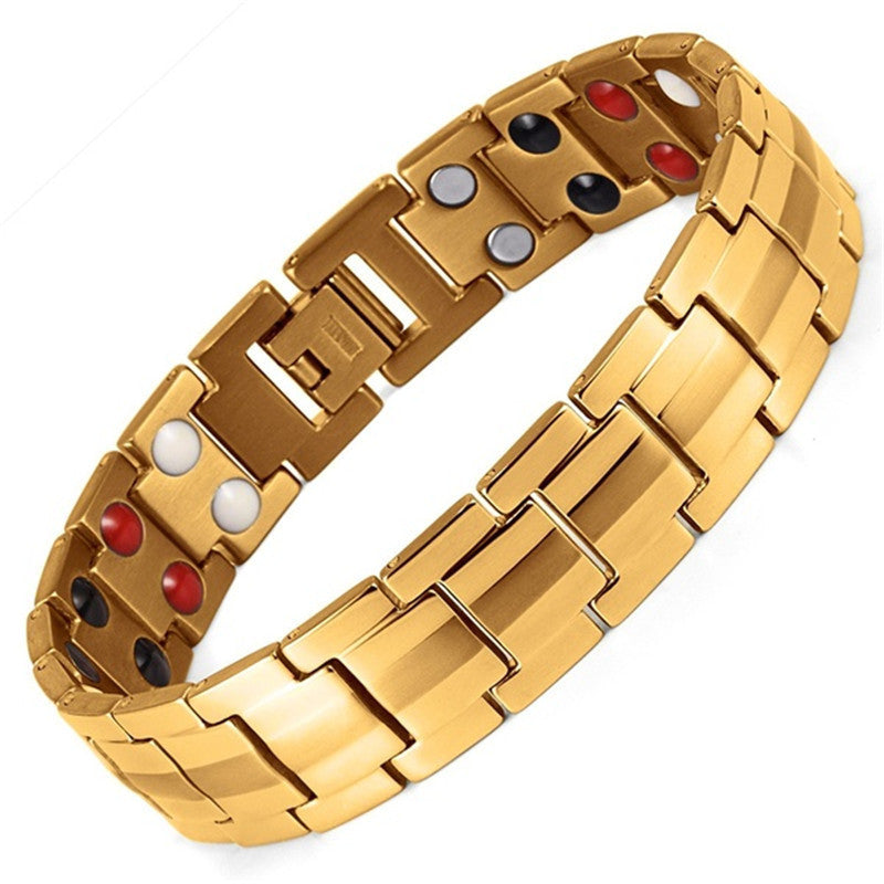 Men's Detachable Double Row Magnet Couple Bracelets