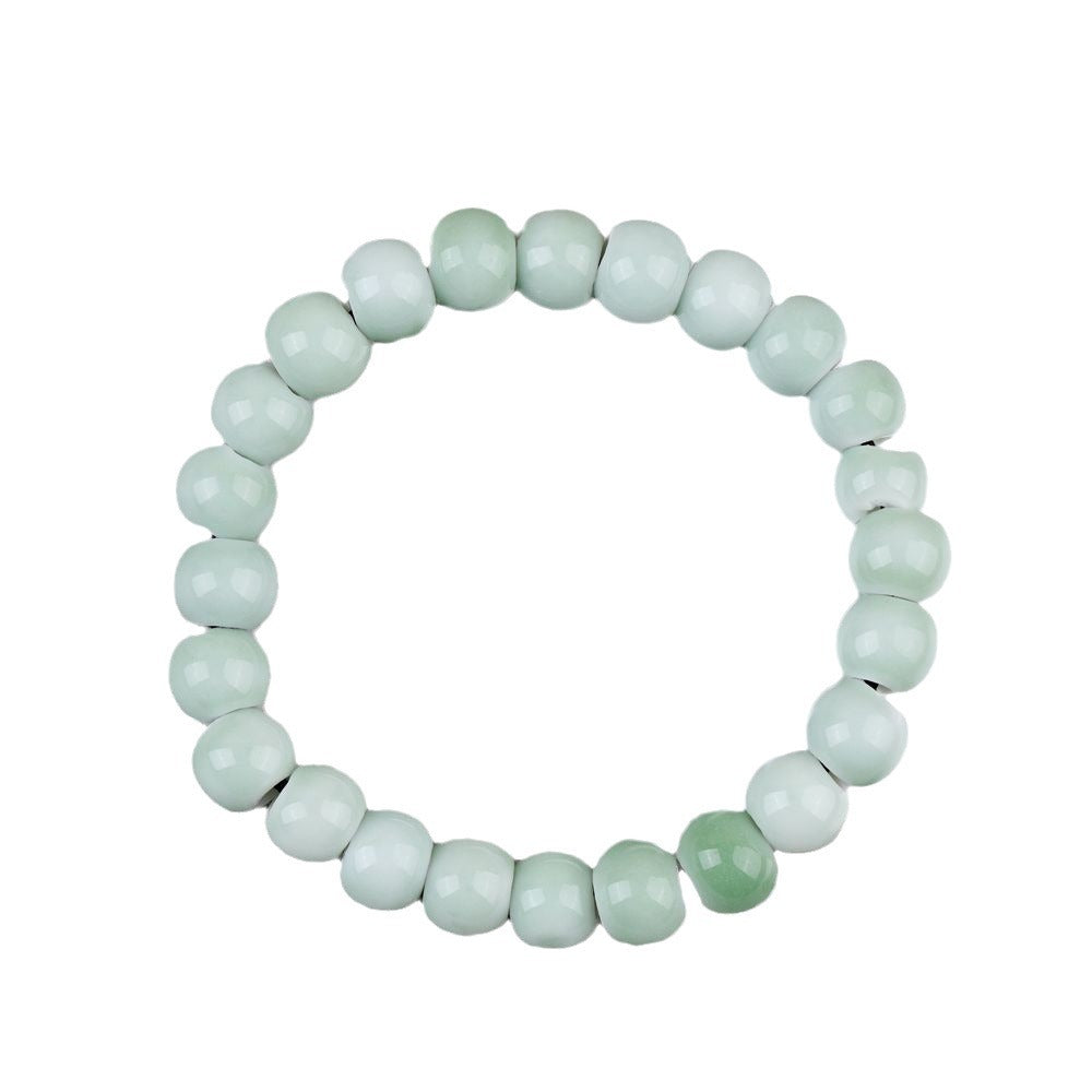 Women's & Men's Single Circle Ceramic Simple Personality Fashion Bracelet