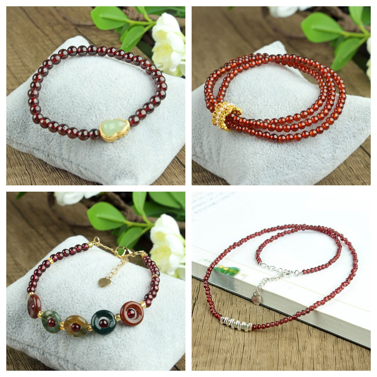 Women's Hand Plus Six Words Mantra Tibetan Buddha Beads Rings