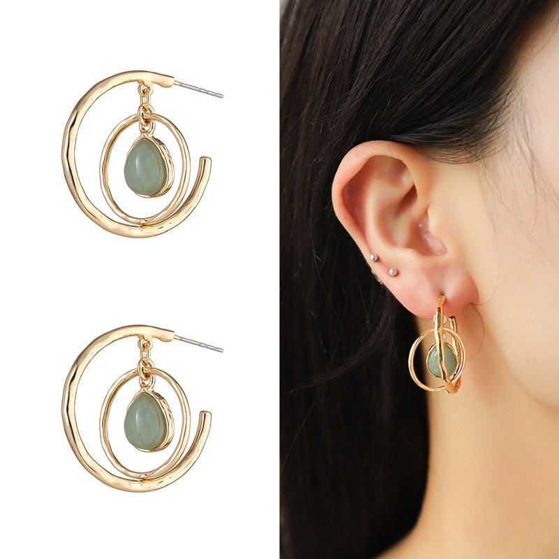 Women's Light Luxury Minority Colorful For Fashion Earrings