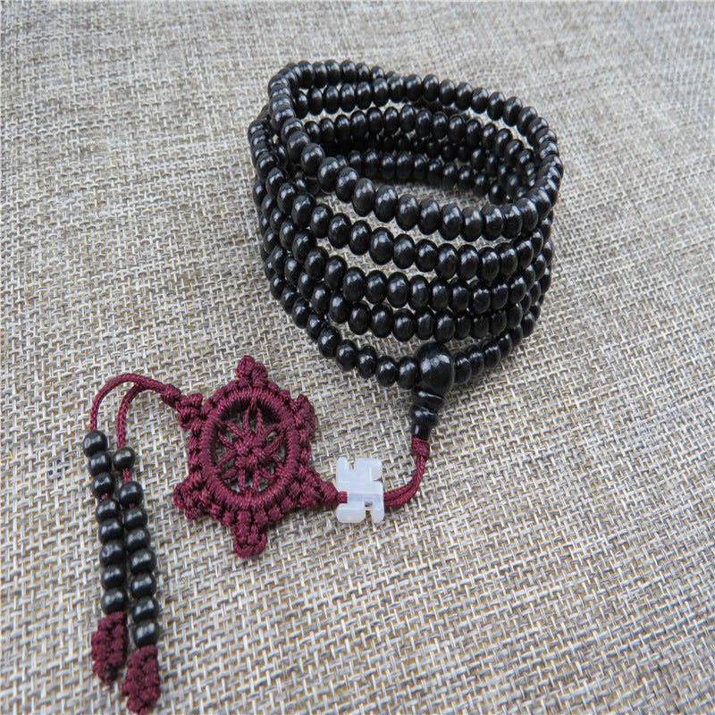 Activity Stall Buddha Beads Imitation Pterocarpus French Wheel Bracelets